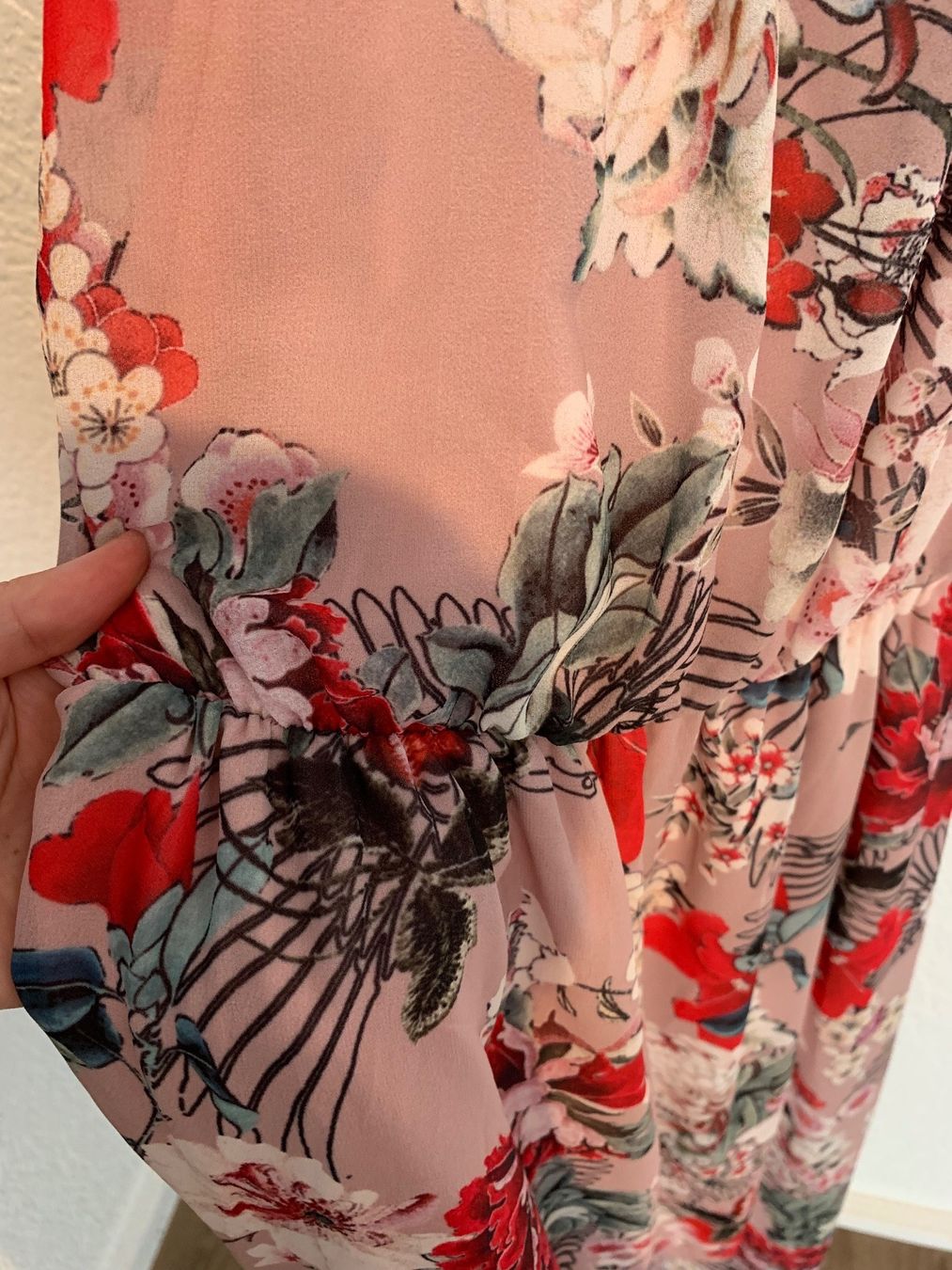 Vestiti: Maxikleid Blumen rosa Gr. M – Usato da Fislisbach venduto da KolibriSecondhand 3
