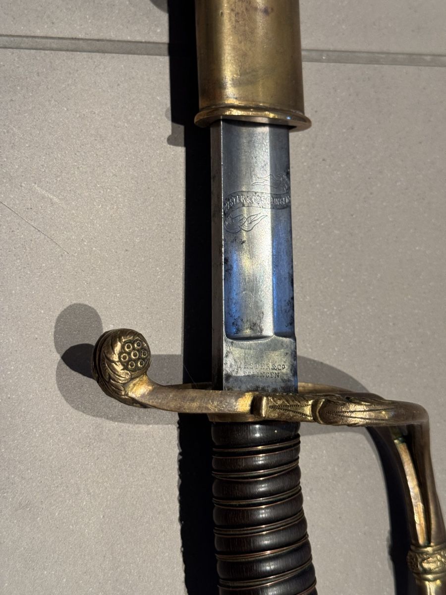 Stichwaffen: Offizierssäbel Schweizer Ord. 1842/52 – Gebraucht aus Bolligen von JAC001 3