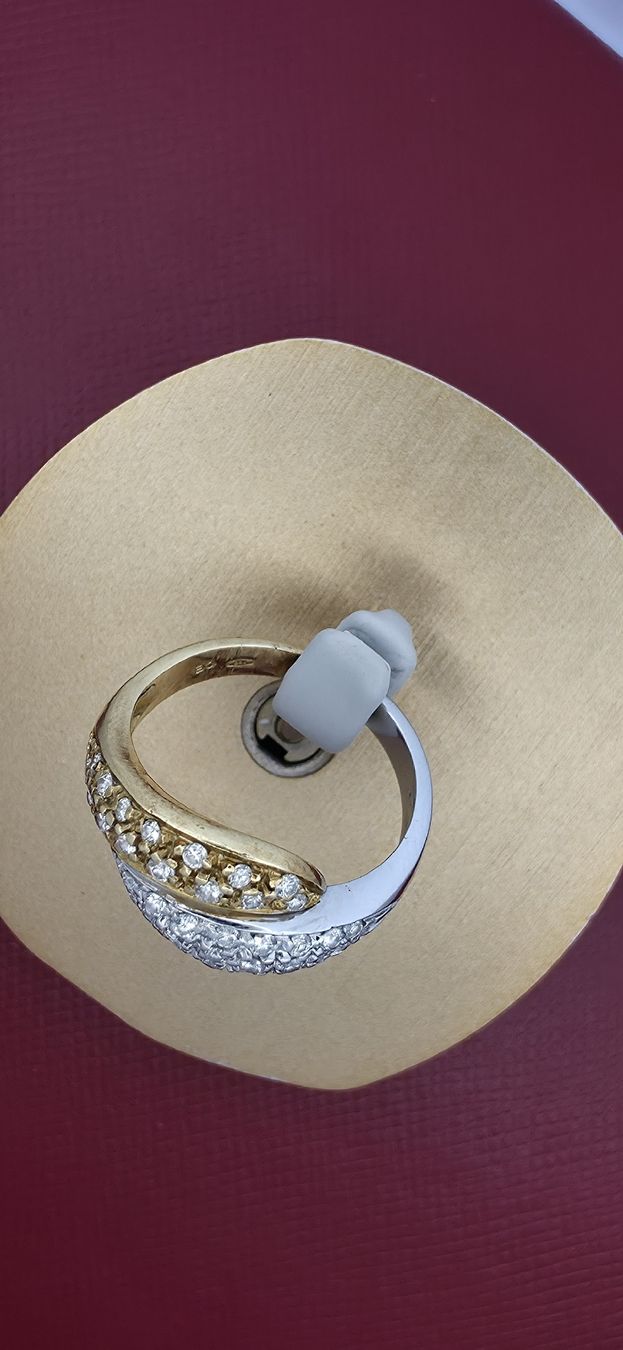 Anelli: 18 Karat GG/WG Ring mit Brillanten – Usato da Zürich venduto da Juwelier_Stauffacher 3
