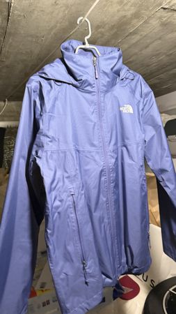 The North Face Regenjacke lila Grösse S