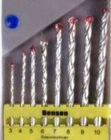 8-teil. Steinbohrer Set  3 - 10mm in Box