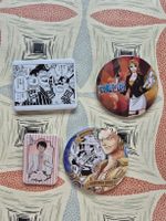 Anstecker Set One Piece Luffy Zoro Nami 