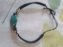 Armband mit Schildkröte grössenverstellbar