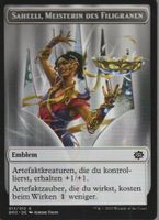 TCG Magic The Gathering MTG De BRO 12 /12 E Token Saheeli