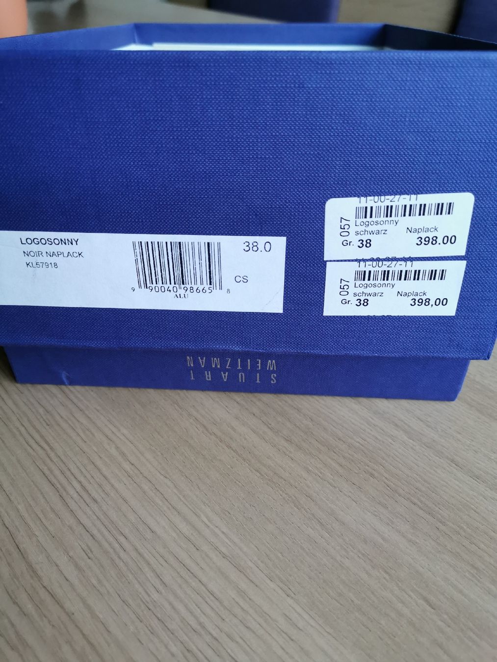Stuart Weitzman Scarpe da donna: Schwarze Lack Pumps Stuart Weitzman Logosonny Gr. 38 – Usato da Zürich venduto da ann_9bjc 5