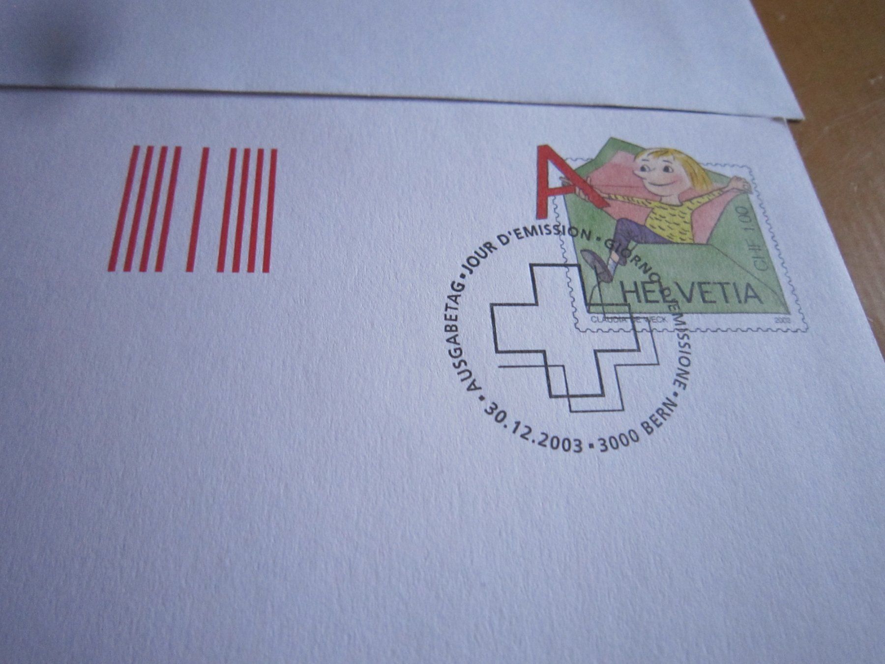 Tutti i francobolli: 2003 Vorausweertungen FDC Grossbriefe – Usato da Gordola venduto da Polentaefung 1