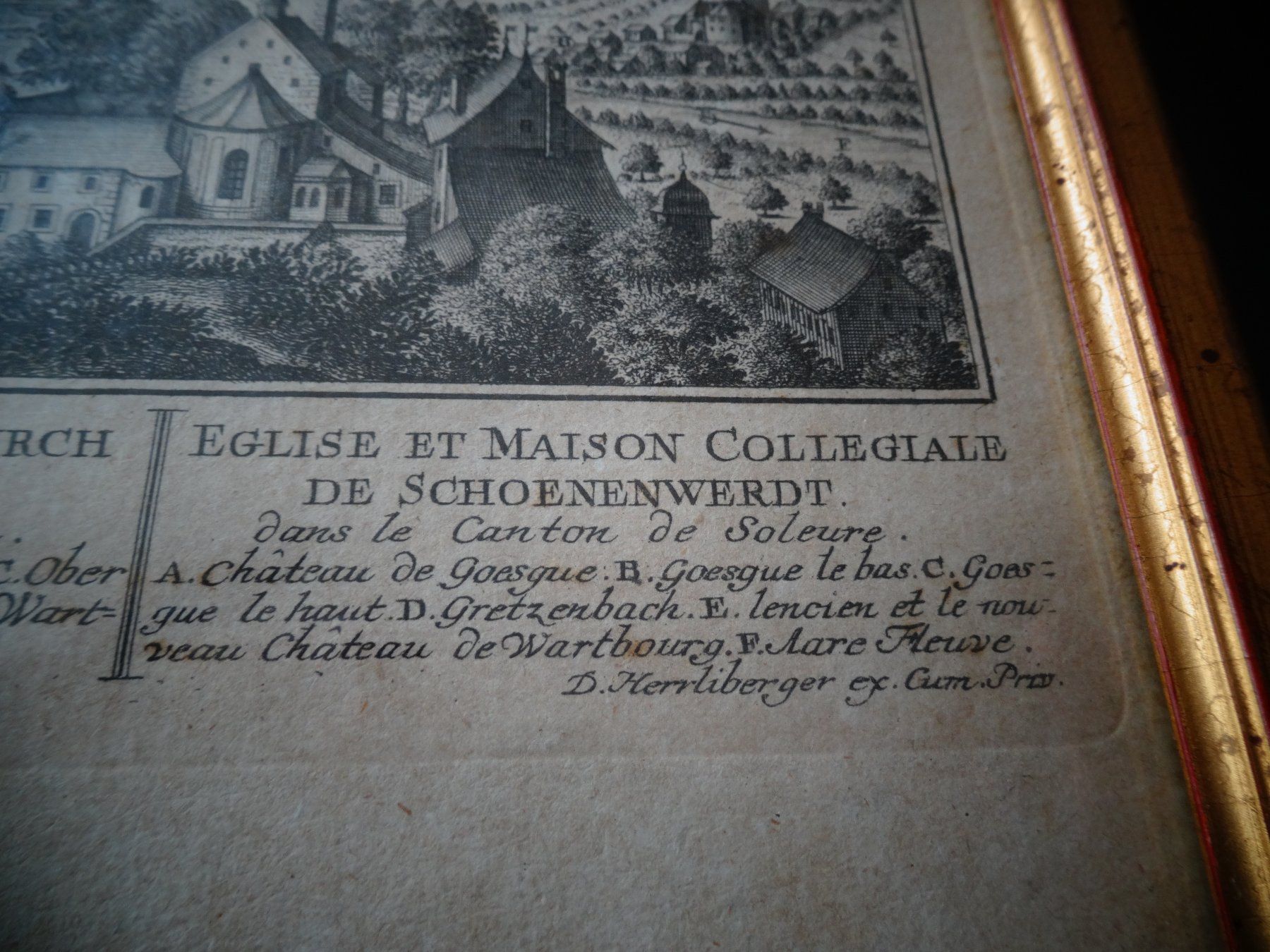 Stiche: 1 Stich Solothurn 1758 – Gebraucht aus Neerach von jenny062 6