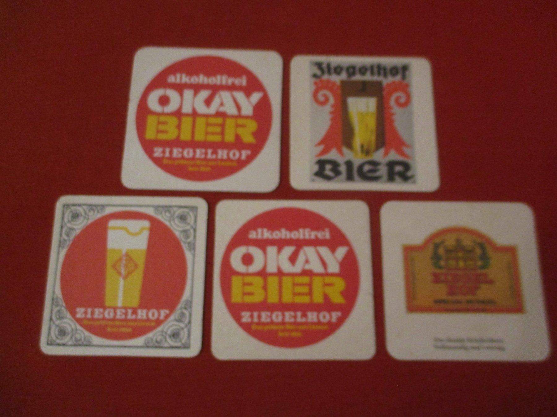 Sottobicchieri: Bierdeckel Ziegelhof Liestal – Usato da Birsfelden venduto da alles-muss-raus 1