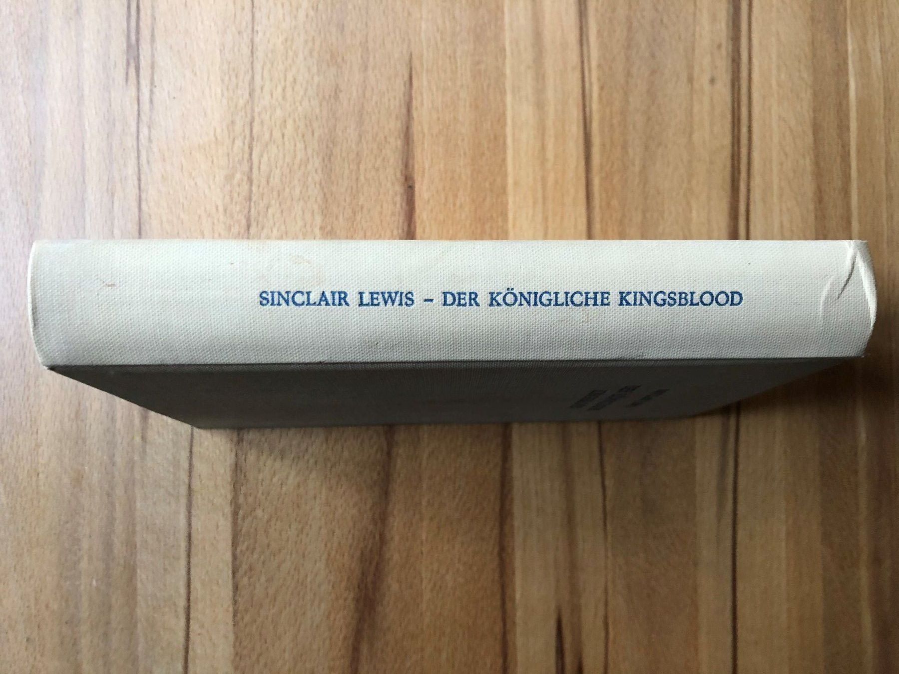 Libri: Sinclair Lewis Der königliche Kingsblood – Usato da Basel venduto da Cambes 2