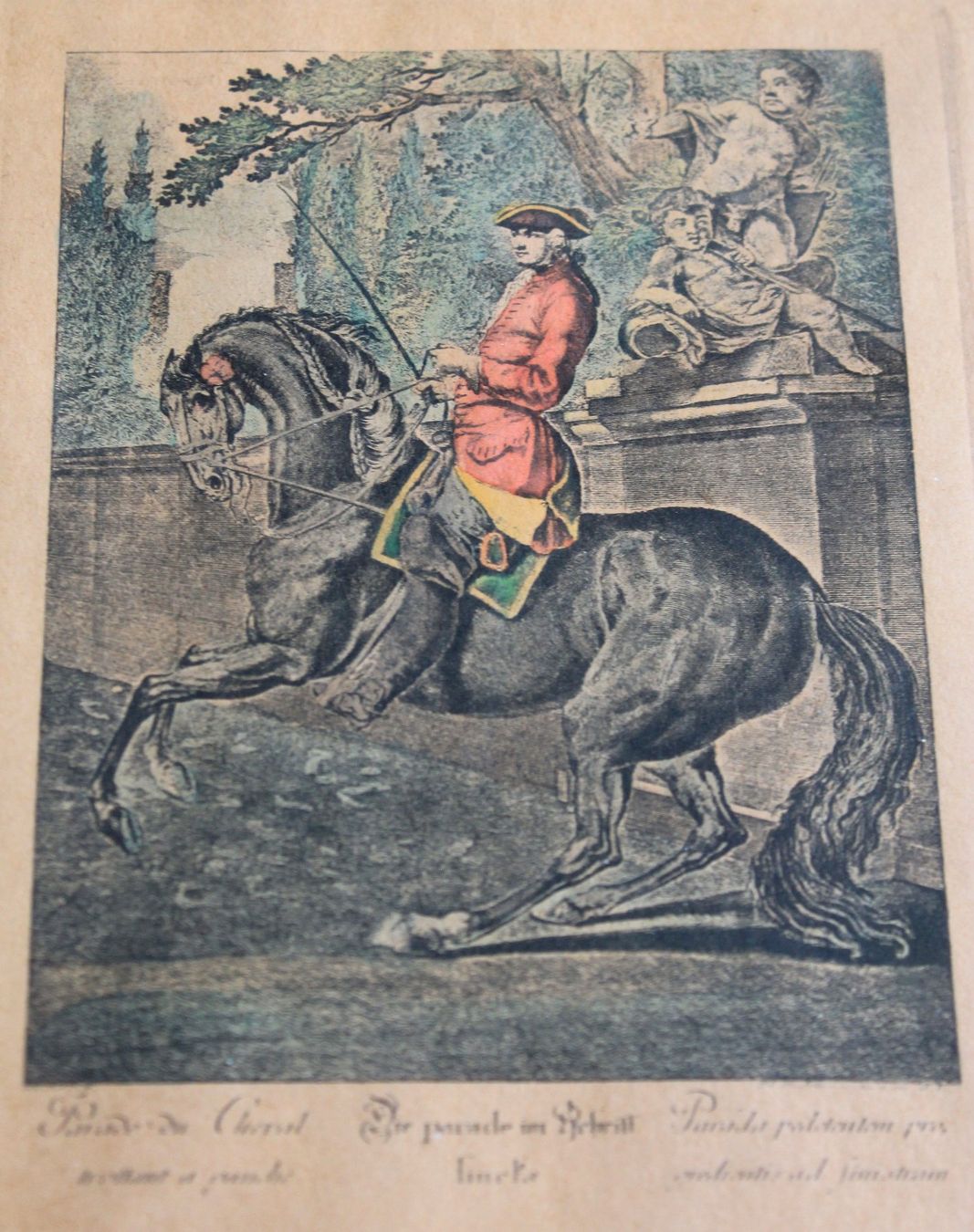 Grafiken & Lithographien: J. E. Ridinger - Die Parade im Schritt links – Gebraucht aus Rebstein von QuasarVincent 1