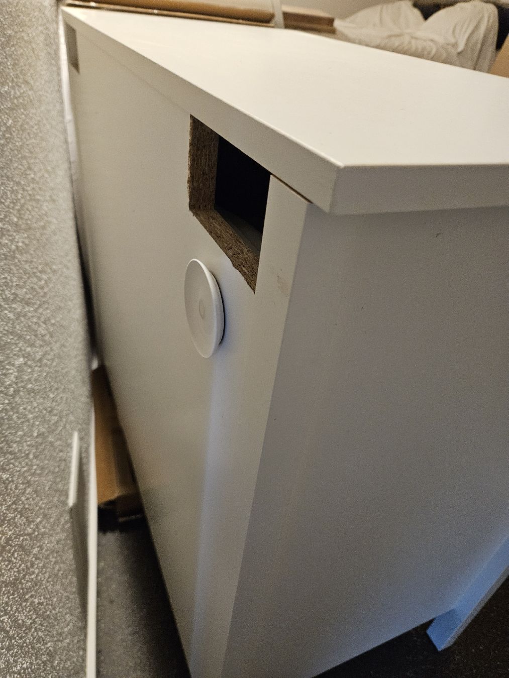 Commodes: Kommode weiss 3 Schubladen  – D'occasion à Anwil par tamoos 3