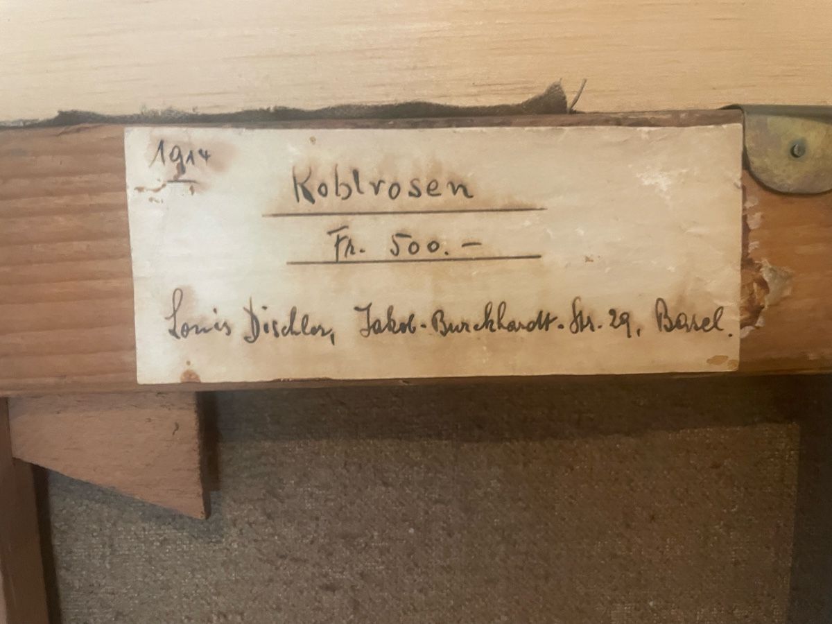 Dipinti: Original Gemälde Louis Dischler – Usato da Sargans venduto da Didis 5