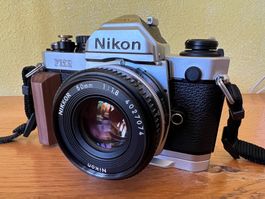 Nikon FM2n. +  50 mm f1.8 ais Pancake