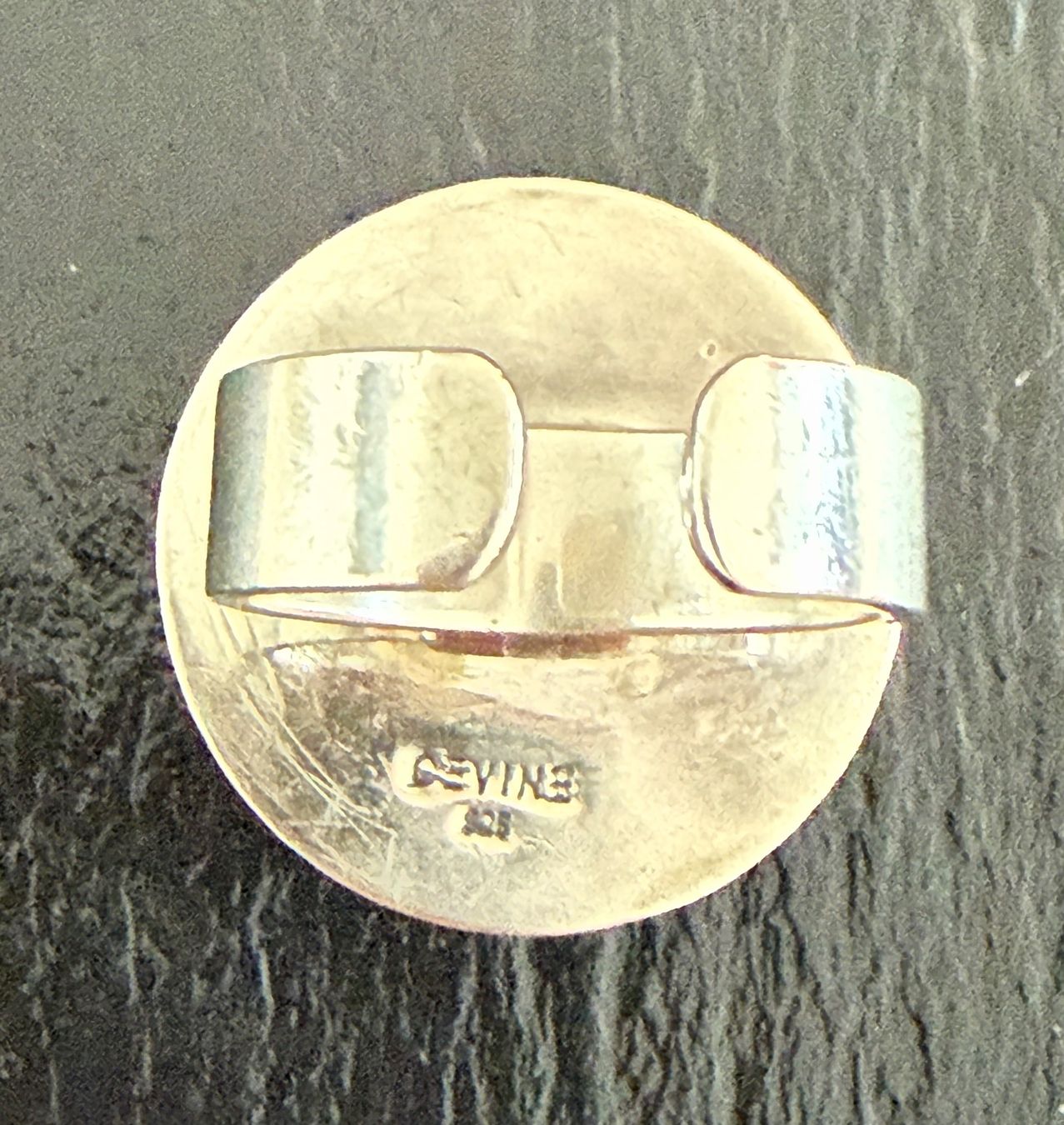 Anelli: Massiver 925 Silberring mit Vulkanstein/Lavastein - 13 g – Usato da Walenstadt venduto da 7pa_k2vs 3