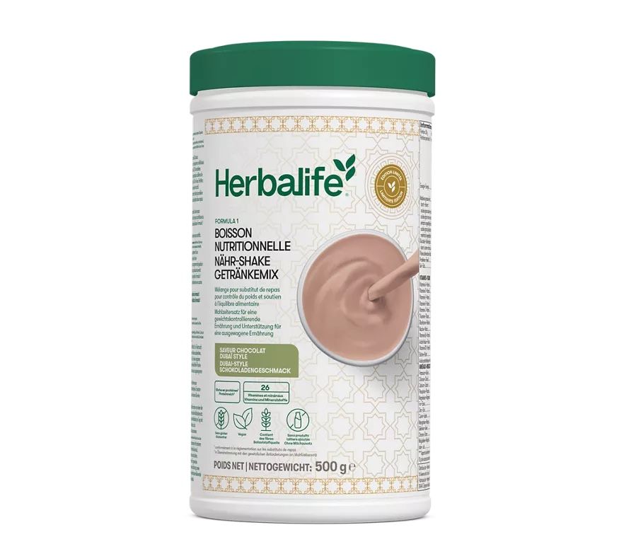 Herbalife Lebensmittel & Spezialitäten: Herbalife Formula 1 - Dubai Schokolade – Neu und originalverpackt aus Balgach von Ni.Steiger