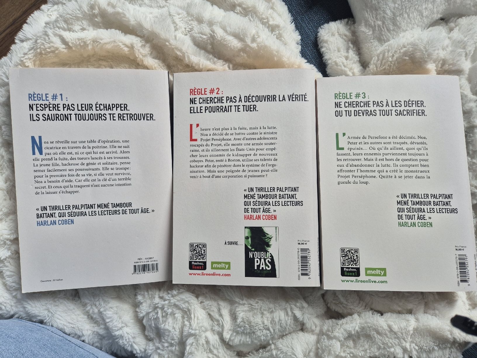 Bücher: Expérience Noa Torson - La trilogie – Gebraucht aus Courfaivre von LRolle 1