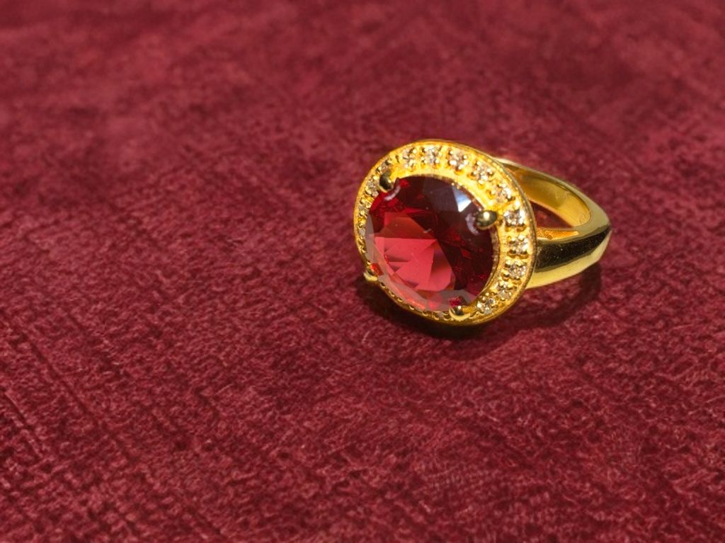 Bagues: Bague Cœur de Grenat – Neuf avec emballage d'origine à St-Maurice par Sandrinette123 2