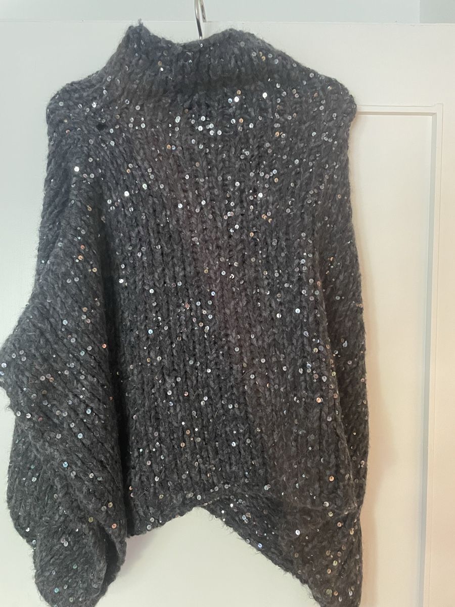 Brunello Cucinelli Pulls & Sweat-shirts: Brunello Cucinelli Poncho-Pullover – D'occasion à Zürich par Kassiepeia 1