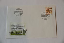 FDC, Post, Luftpostversand, Dauermarken, 10.3.1987
