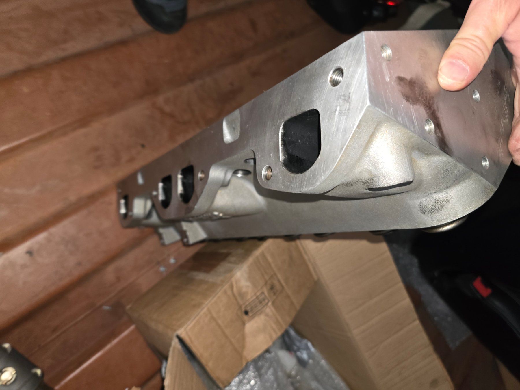 Pontiac Motoren: 2 Culasses Edelbrock Performer aluminium Pontiac 400 – Gebraucht aus Vollèges von Catogne1941 3
