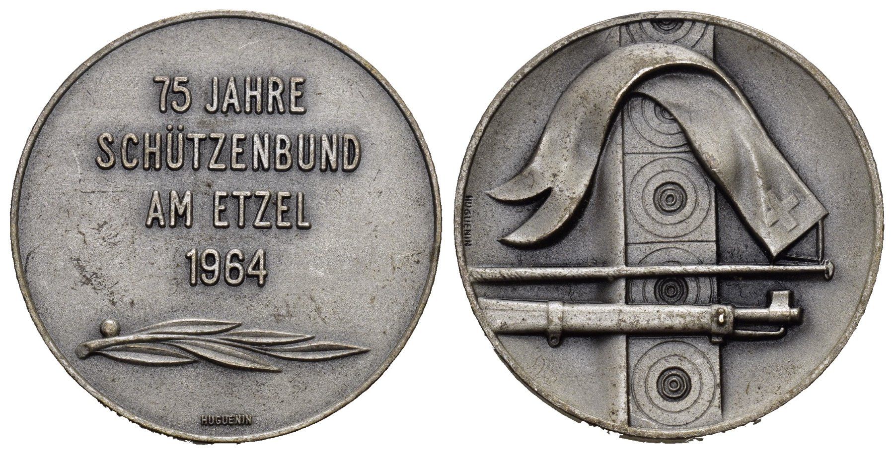 Medaillen: Schwyz Etzel 1964 – Gebraucht aus Bern von numismatictops