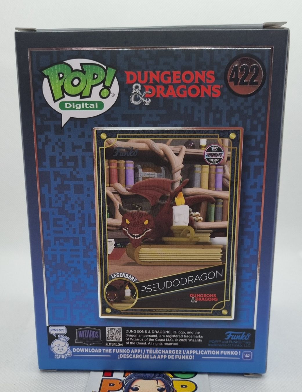 Funko Statuette: Funko POP! Digital Dungeons & Dragons - Pseudodragon [NFT] – Nuovo (secondo la descrizione) da Vernayaz venduto da fnkochase 3