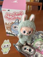 Original Labubu Macaron Boom Green Grape