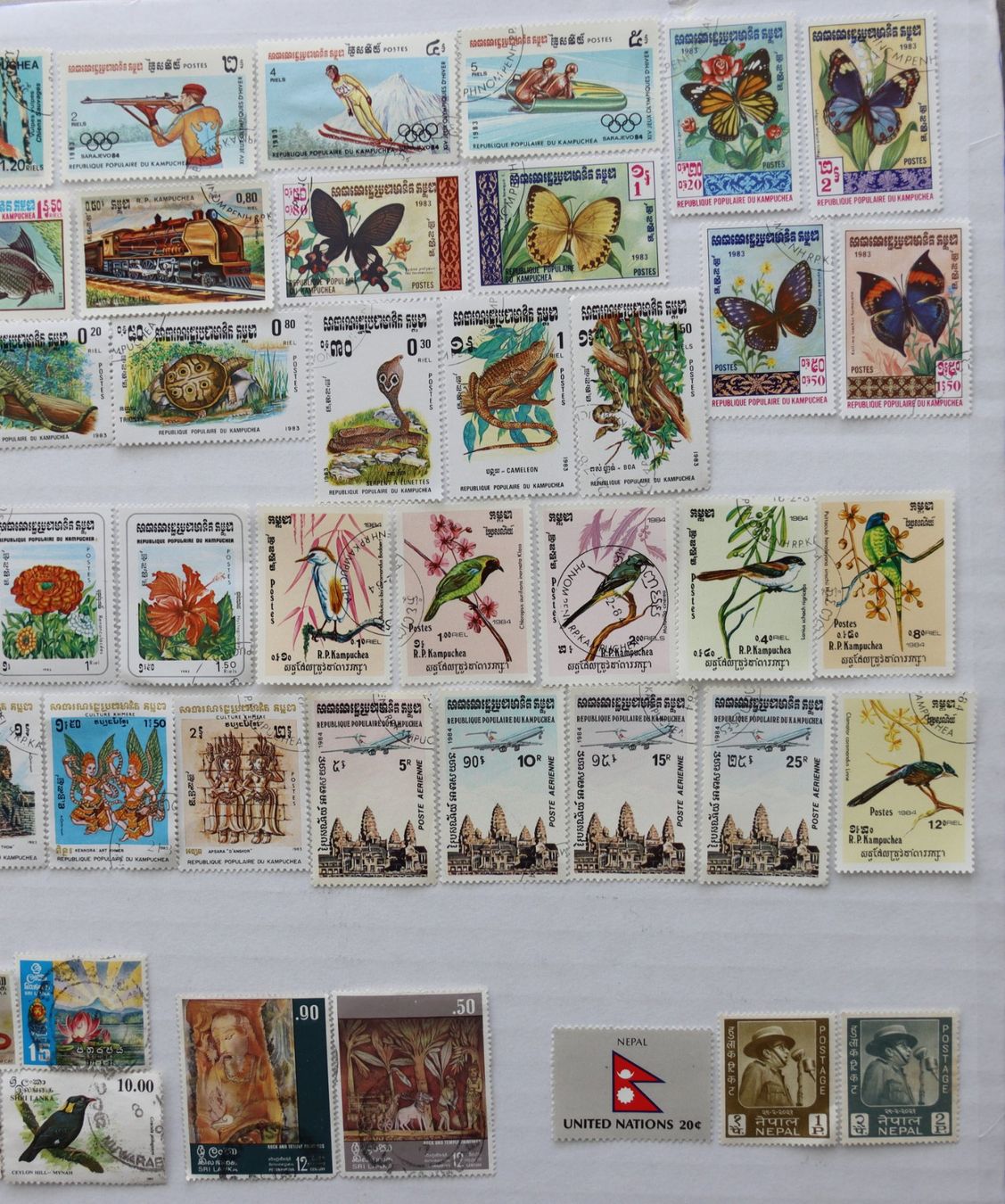 Alle Briefmarken: Briefmarken Asien (1) – Gebraucht aus Oberentfelden von lakipul 2