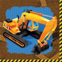 Baustelle / Servietten / 16Stk.