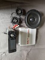 Autoradio Soundbarrier + 240w amplifier, subwoofer, speakers