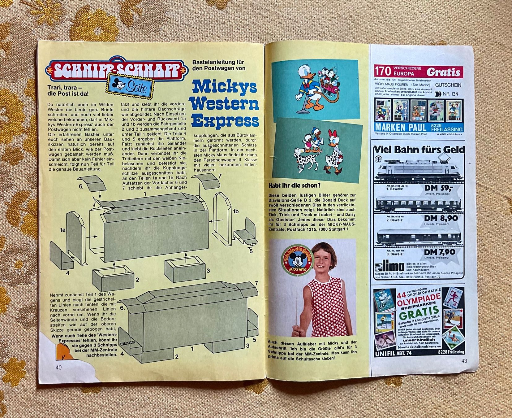Fumetti: Micky Maus Heft Nr 37 von 1976 – Usato da Endingen venduto da nathan05 8