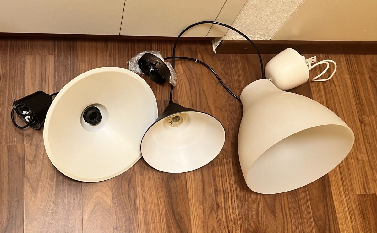 Lampadari & plafoniere: 3 x Lampen Hängelampen – Usato da Sevelen venduto da Ritiplampi 1