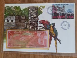 Banknotenbrief Honduras