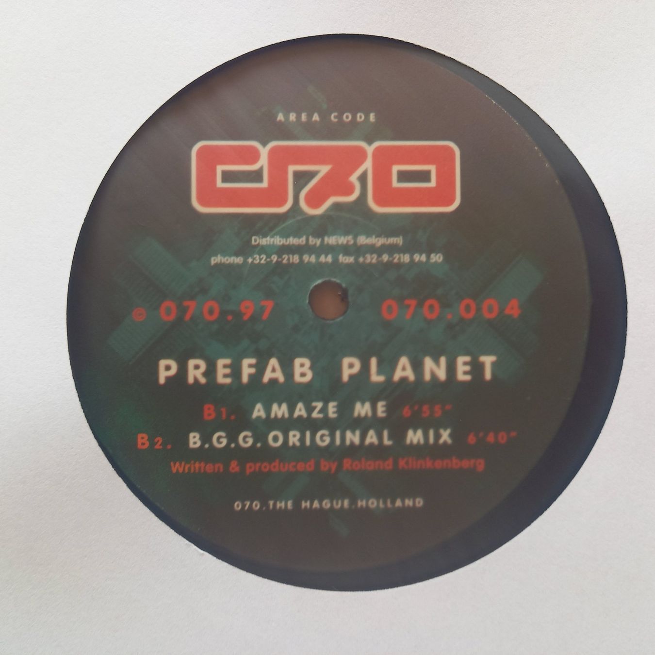 Schallplatten: Prefab Planet ‎– B.G.G. 12", 1997 – Gebraucht aus münchenstein von karl_heinz_krasser 1