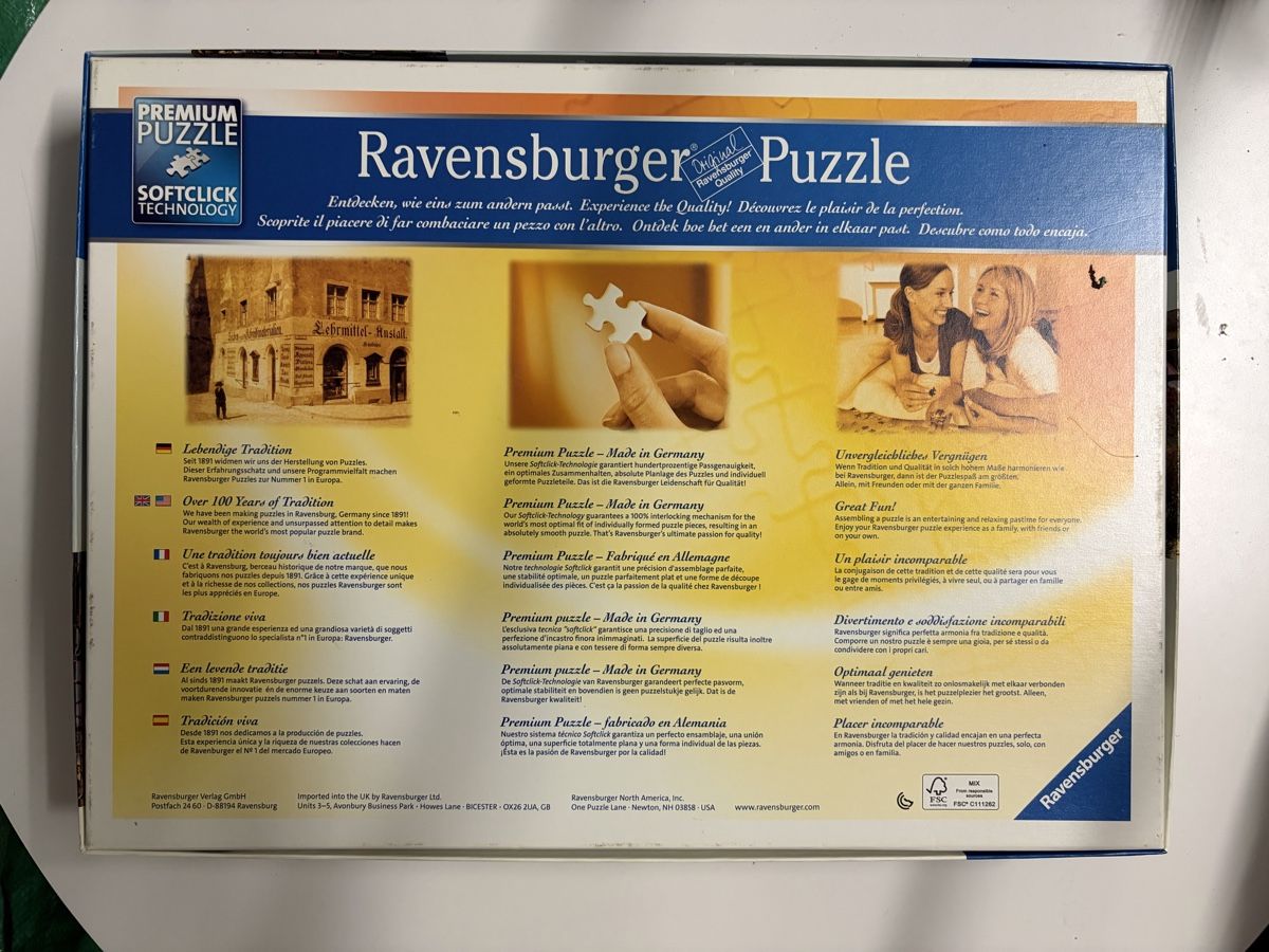Ravensburger Puzzle: Ravensburger Puzzle 1000 Teile - Amsterdam – Usato da Pratteln venduto da Lara0309 1