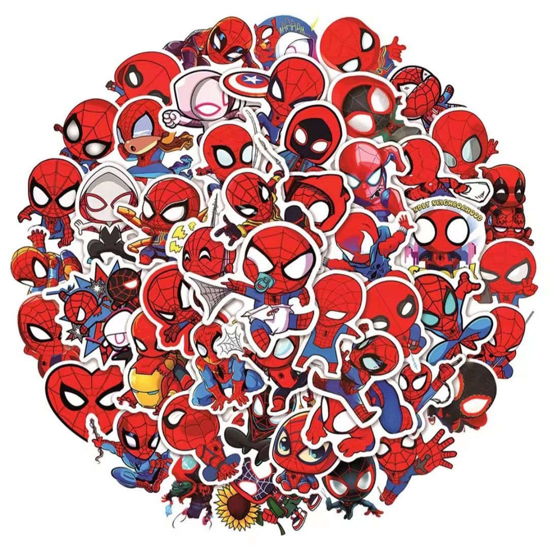 Sticker: 50 Aufkleber Sticker - Spiderman – Nuovo e nell'imballaggio originale da Basel venduto da kun_2hnm