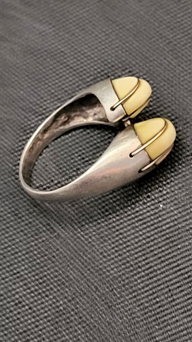 Anelli: Designer-Silberring 925  Grandel-Schmuck??? – Usato da Basel venduto da spinne02 1