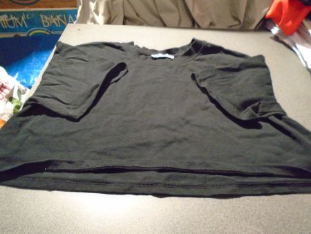 T-Shirt Grösse S, Zara, schwarz/bauchfrei
