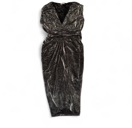 Glitzer Kleid schwarz 