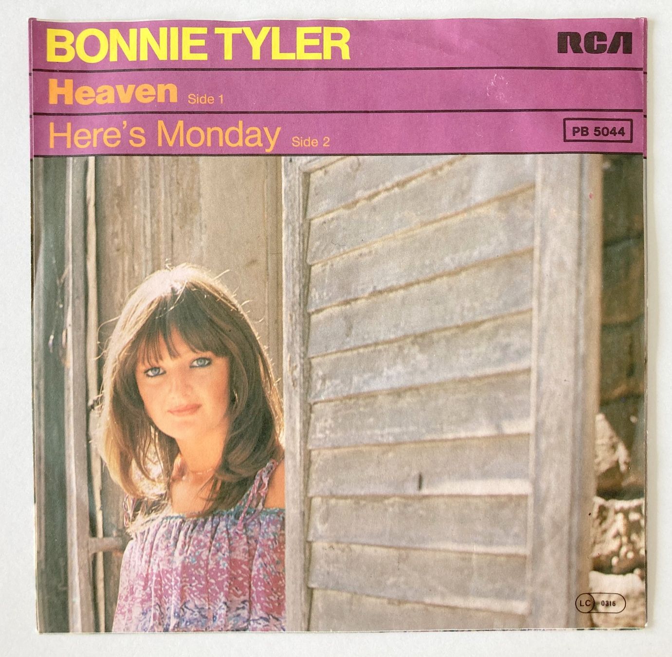 Vinyles: BONNIE TYLER - HEAVEN – D'occasion à Bottens par hotter-than-hell 1