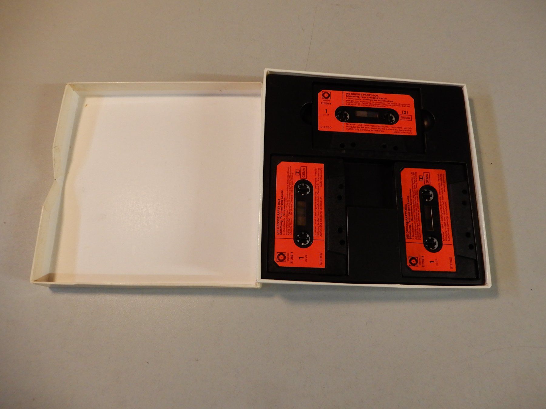 Musicassette: Die grosse Partybox – Usato da Erstfeld venduto da Mario_boe0 1