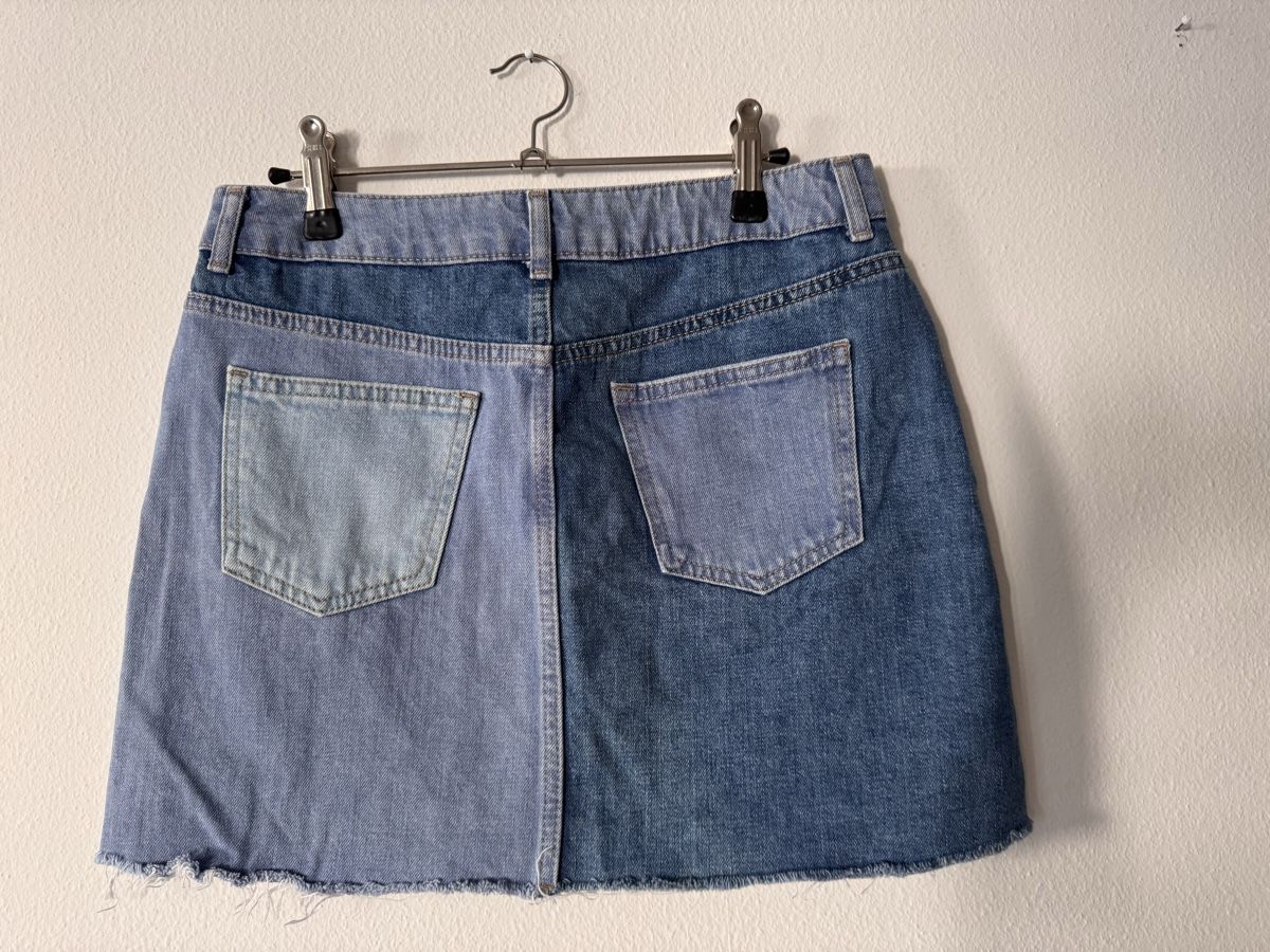 Topshop Gonne: Patchwork Jeansjupe von Topshop Moto Grösse 40 – Usato da Zürich venduto da bergi777 1