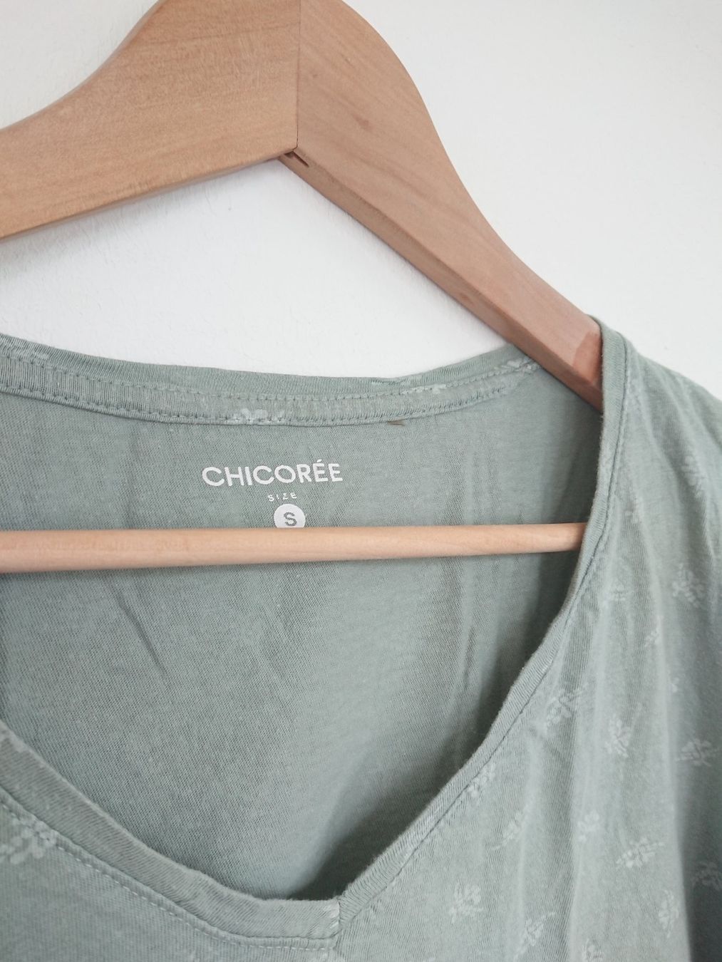 T-Shirts: Damen T-Shirt Chicorée Gr. S Mint – Gebraucht aus Hallau von CHACLA 1