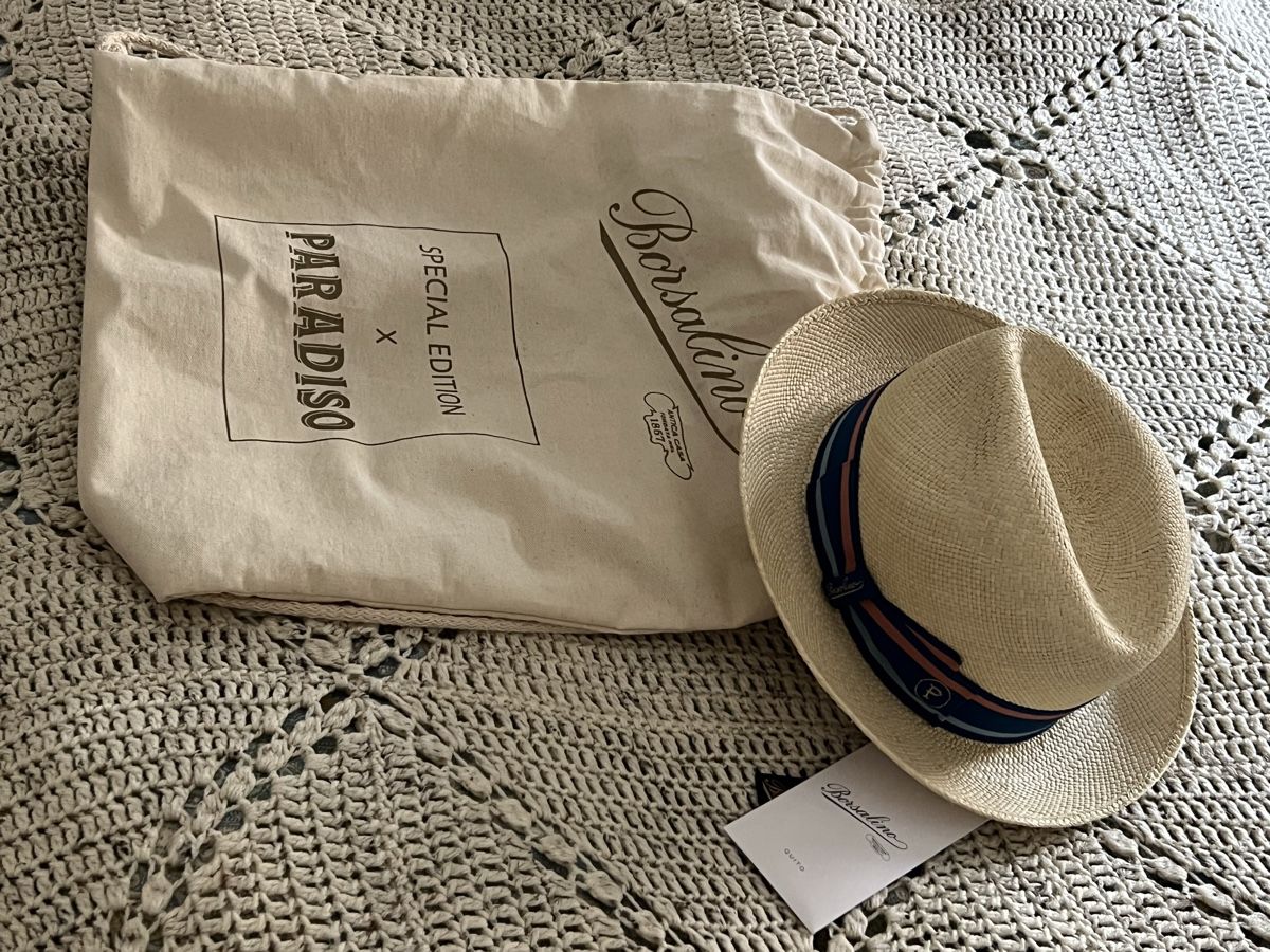 Borsalino Copricapi, berretti & cappellini: Borsalino Paradiso St. Moritz -special edition- – Nuovo e nell'imballaggio originale da Meilen venduto da Philin8037