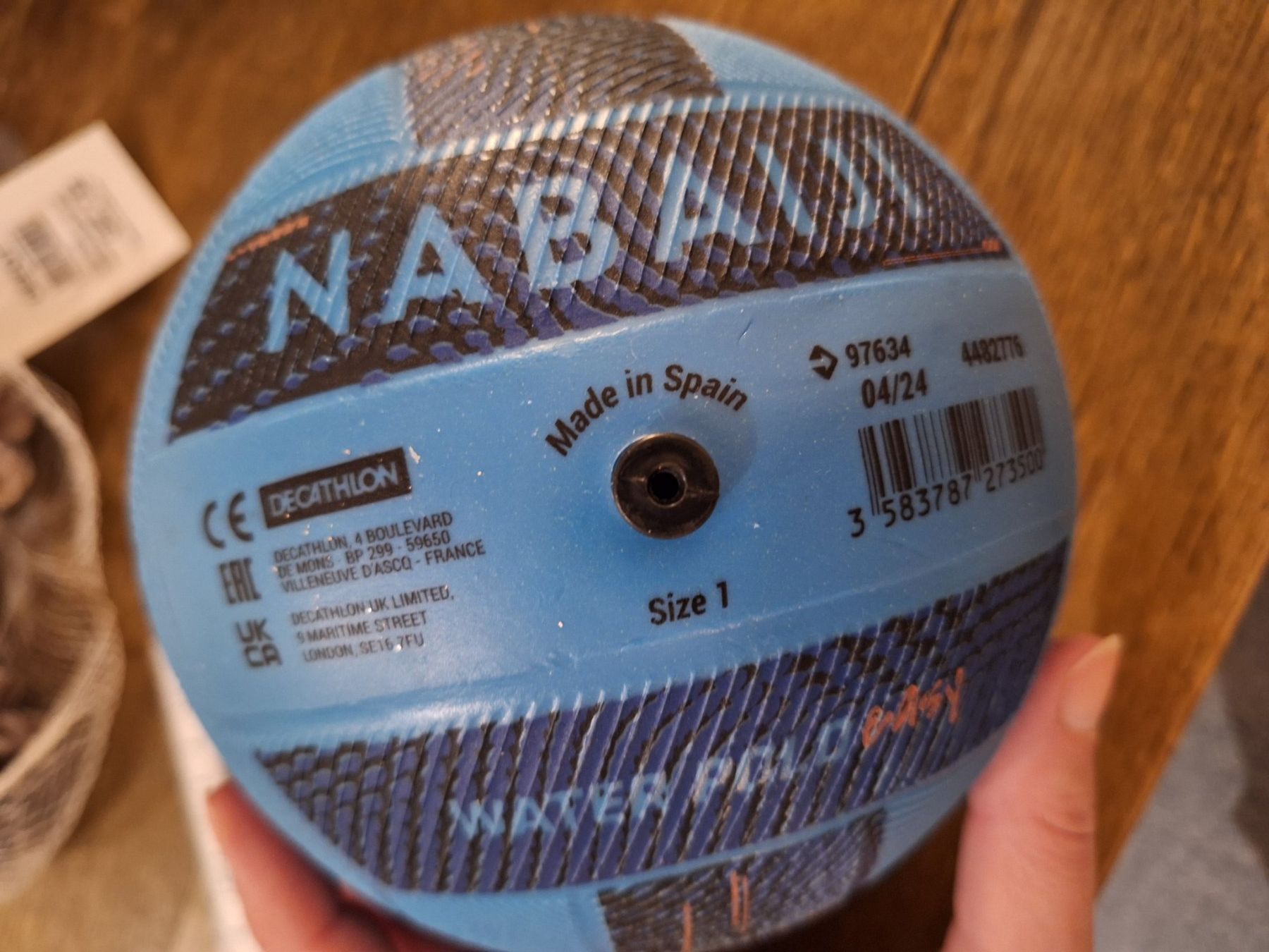 Giocattoli: Nababji Ball Grösse 1 mit Haifisch – Usato da Dietikon venduto da Mari-8953 1