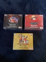 One Piece Card Game 3 Booster Boxen OP-13 OP-16 OP-17 neu