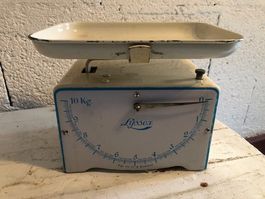 Ancienne balance de cuisine Lyssex kuchewaage