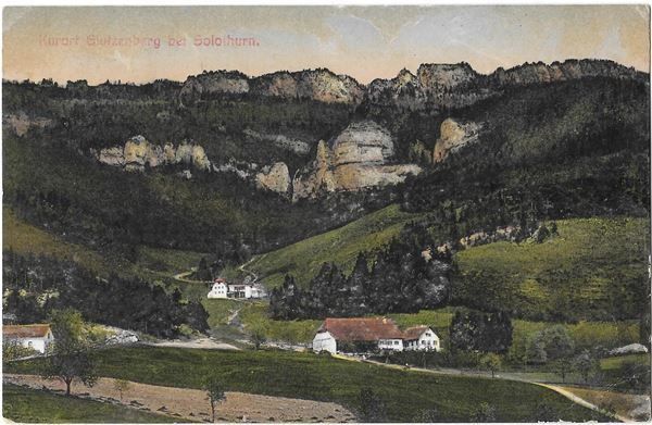 Cartoline postali: Günsberg Kurort Glutzenberg – Usato da Olten venduto da clotaldi