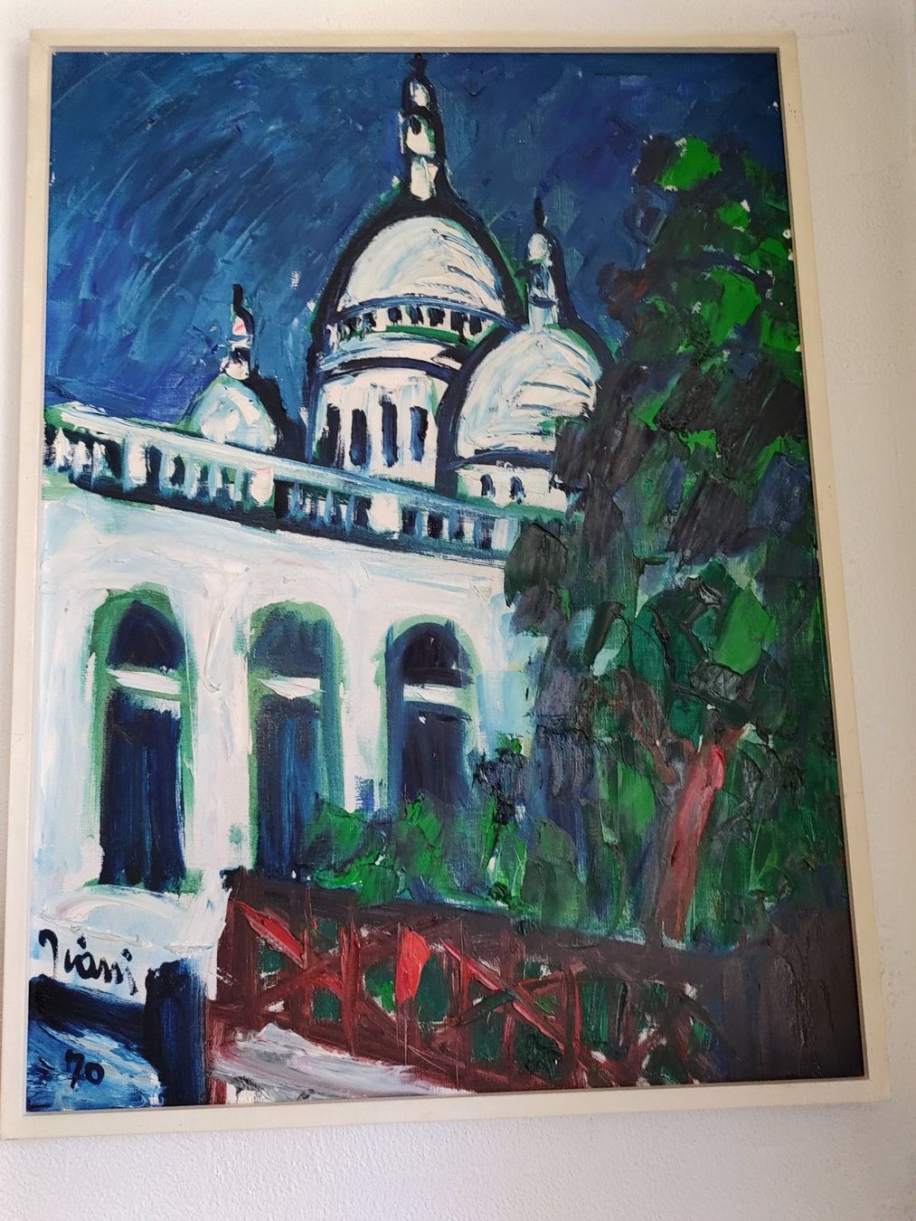 Gemälde: Castiglioni Giani  Sacré Coeur Gemälde – Neu (gemäss Beschreibung) aus Birmenstorf AG von stark27
