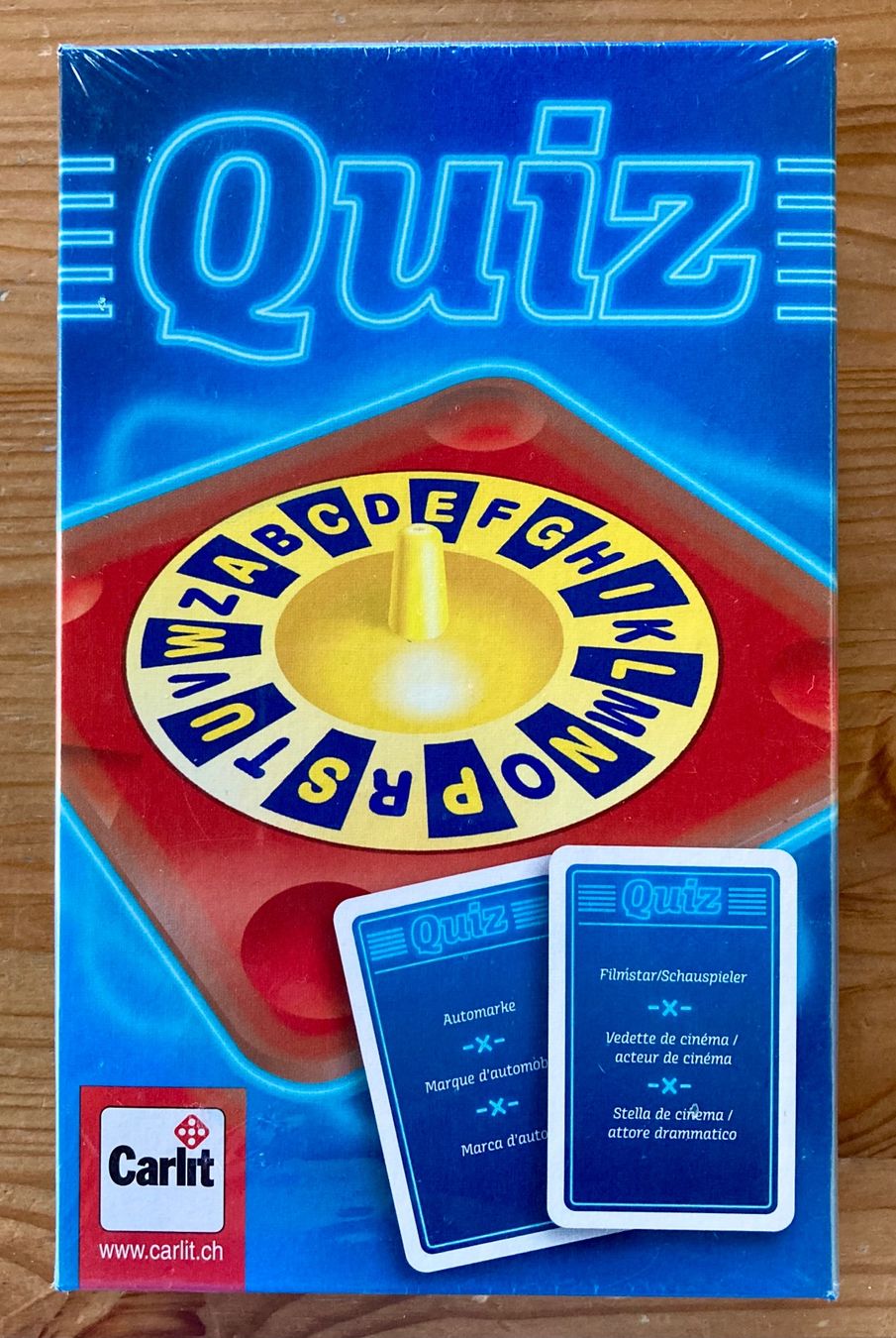 Carlit Giochi: Quiz (NEU & sealed, Carlit, 2016) – Nuovo e nell'imballaggio originale da Zürich venduto da Djmotionch